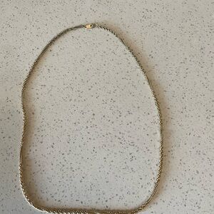 Elegant Gold Chain Trifari Necklace